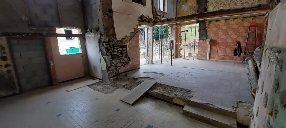 agrandissement maison à Vénérieu