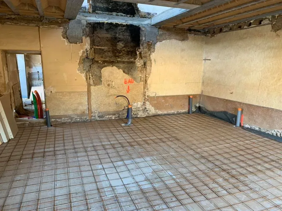 rénovation maison à Vénérieu